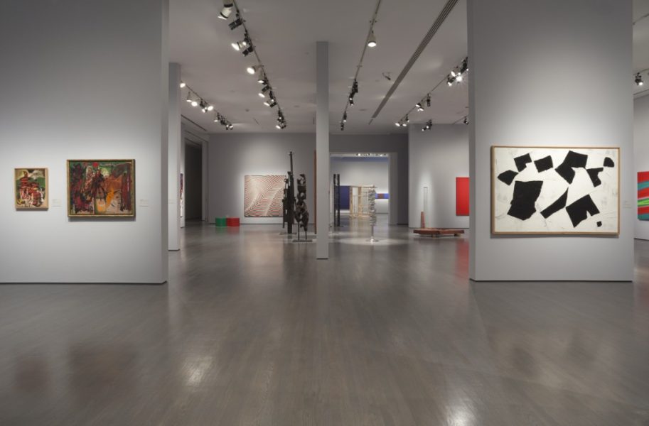 Vue de l’exposition La Question de l’abstraction