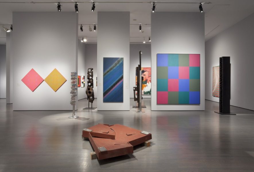Vue de l’exposition La Question de l’abstraction