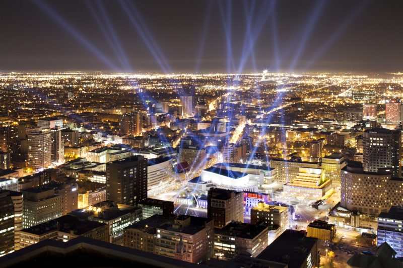 Rafael Lozano-Hemmer, Articulated Intersect, Relational Architecture 18, 2012