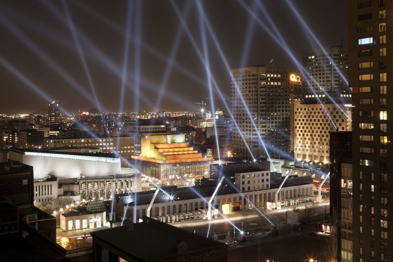 Rafael Lozano-Hemmer, Articulated Intersect, Relational Architecture 18, 2012