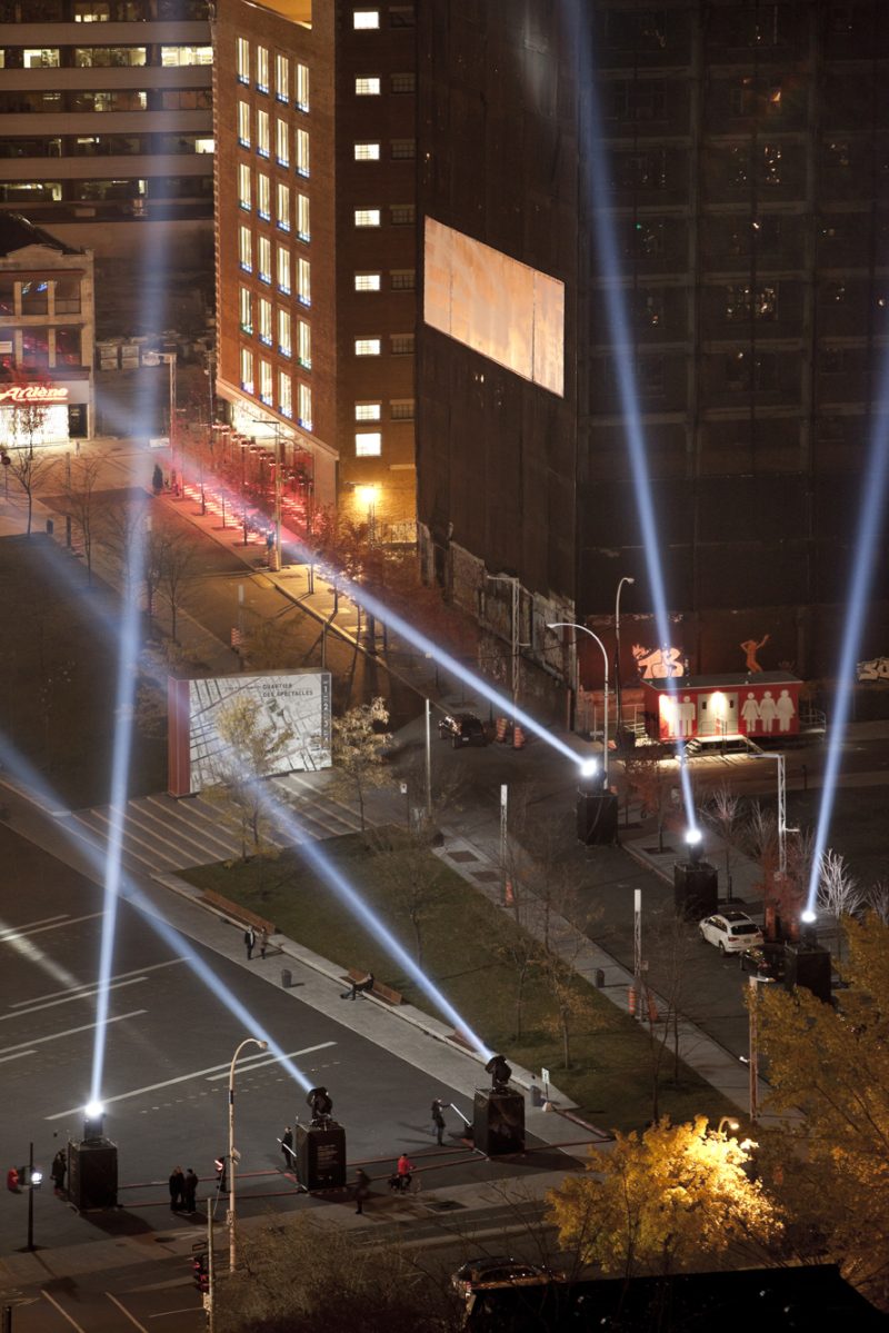 Rafael Lozano-Hemmer, Articulated Intersect, Relational Architecture 18, 2012