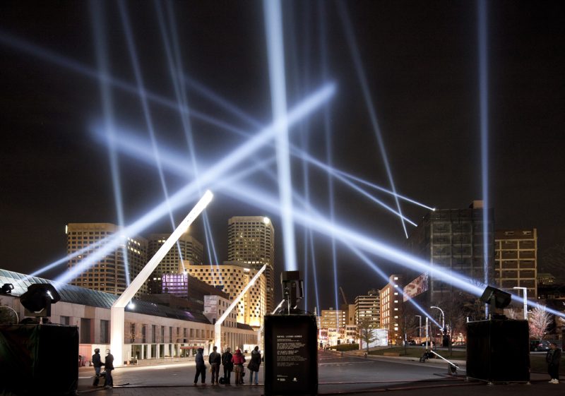 Rafael Lozano-Hemmer, Articulated Intersect, Relational Architecture 18, 2012