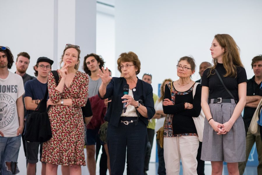 Visite-rencontre avec les artistes