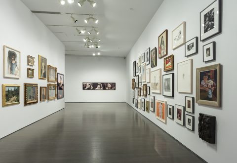 View of the exhibition L’Œil et l’Esprit. Geneviève Cadieux’s Point of View on the Collection