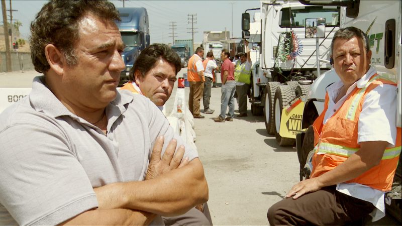 Jose Ramon Velazquez, Truck drivers, Los Angeles, image tirée du film