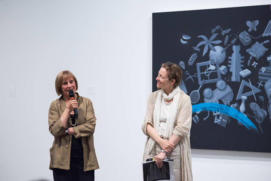 Photo de la rencontre entre Jennifer Alleyn et Leslie Reid