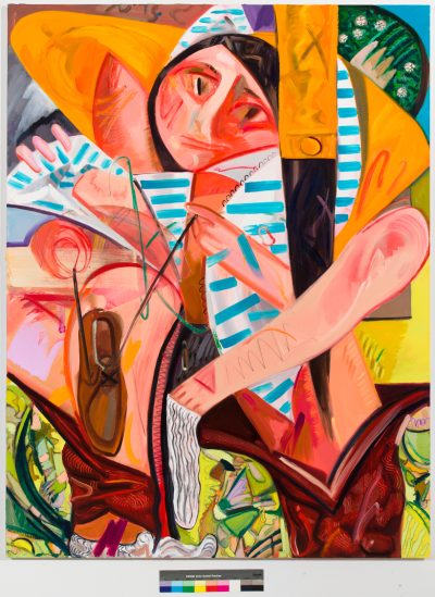 Dana Schutz, Getting Dressed All at Once, 2012