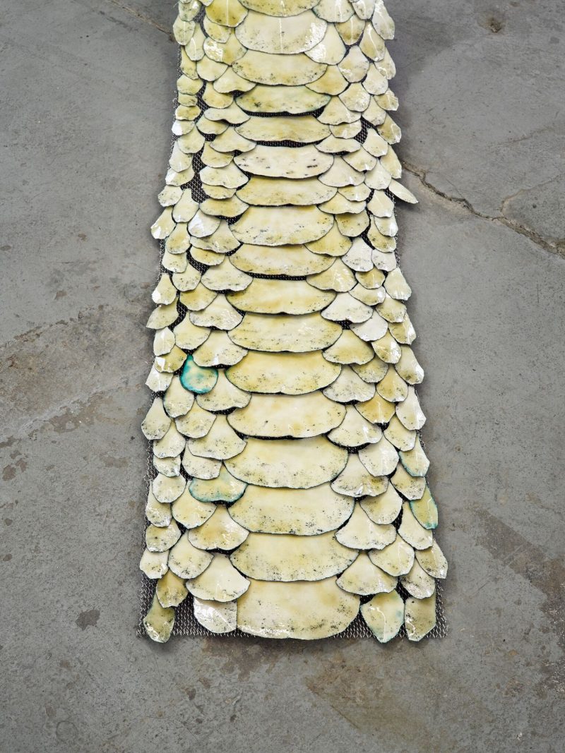 Elaine Cameron-Weir, Snake (detail), 2016