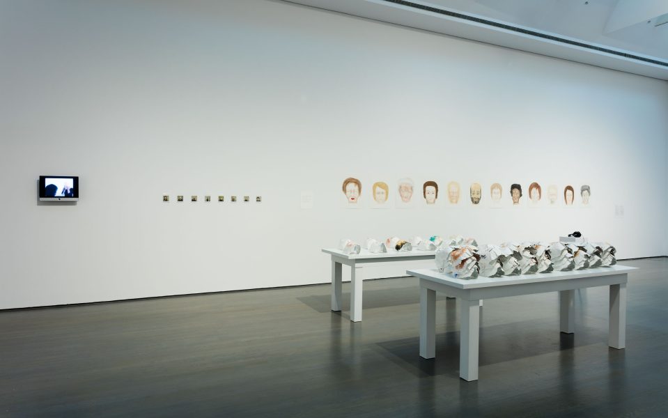 Raphaëlle de Groot,<em>Tous ces visages</em>, 2007−2008