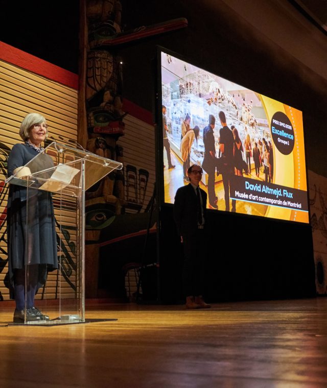 The Musée d’art contemporain de Montréal receives the SMQ’s Award of Excellence – Institutional Category 1, for the exhibition David Altmejd. Flux.