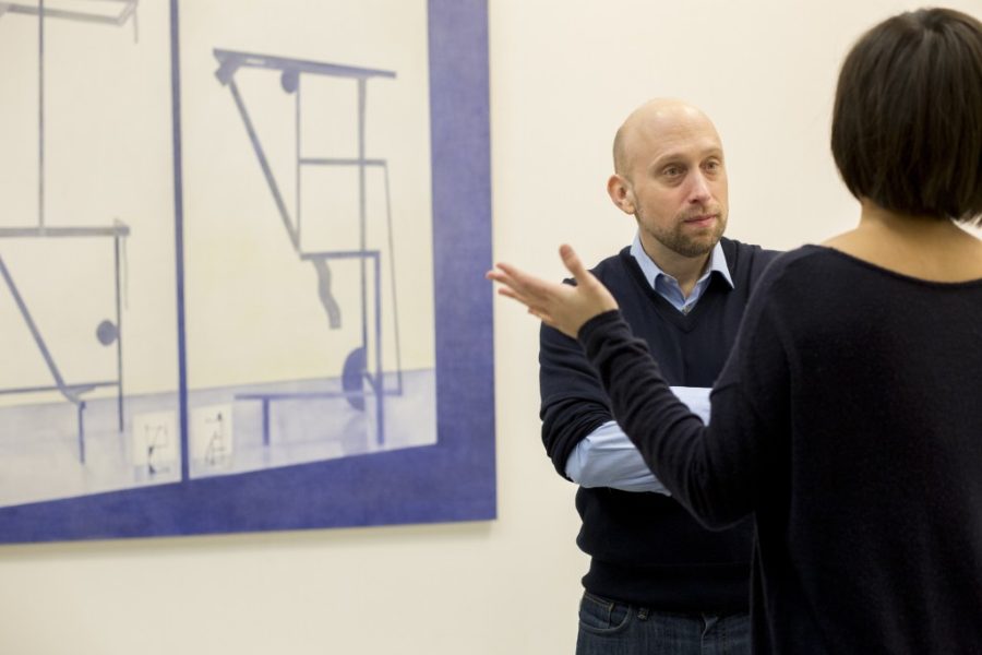 Visite de l’atelier de l’artiste Anthony Burnham