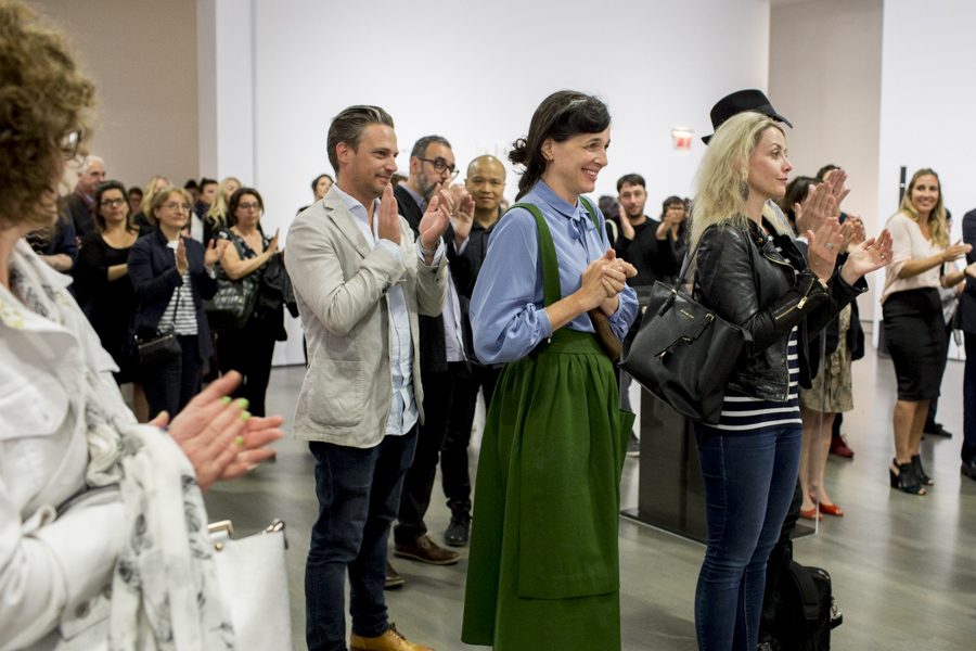 Vernissage de l’exposition Taryn Simon : Paperwork and the Will of Capital