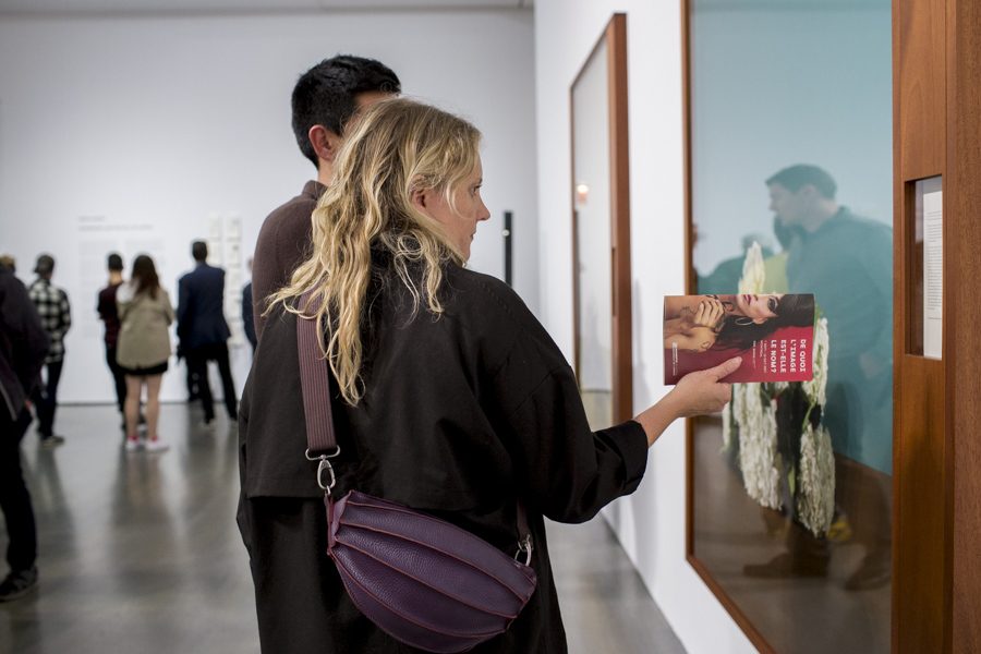 Vernissage de l’exposition Taryn Simon : Paperwork and the Will of Capital