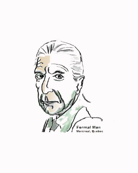 Leonard Cohen, Autoportrait
