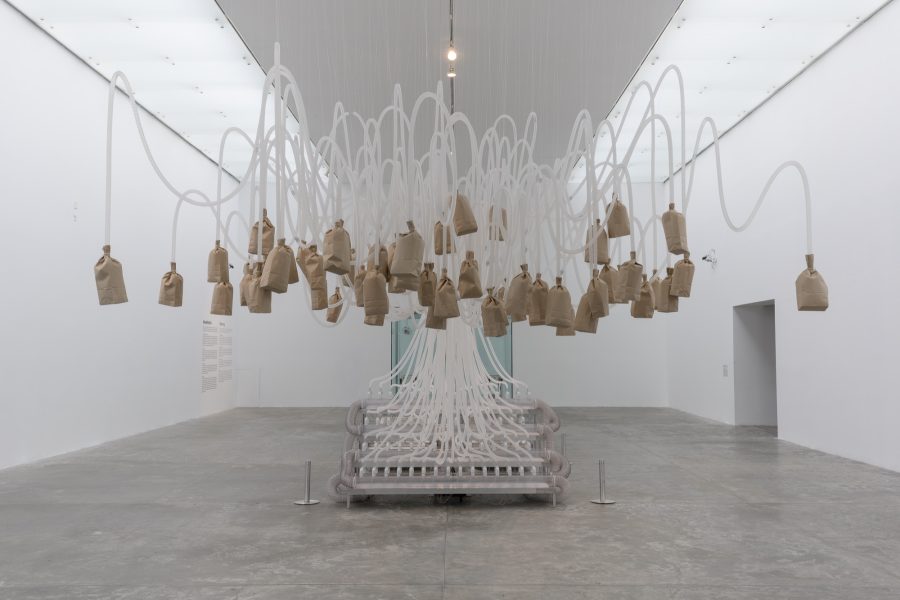 Rafael Lozano-Hemmer, Vicious Circular Breathing, 2013