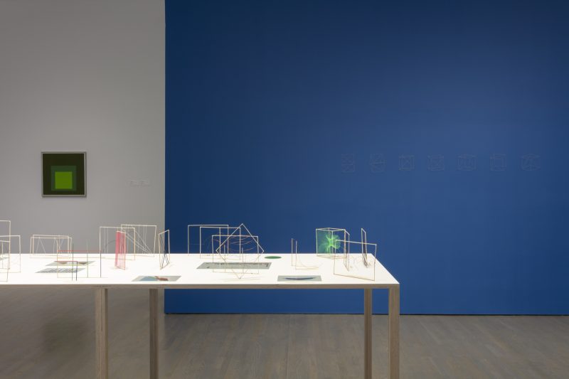 Vue de l'exposition Les prophètes