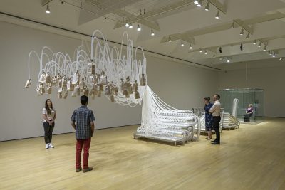 Rafael Lozano-Hemmer, Vicious Circular Breathing, 2013