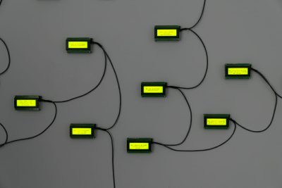 Rafael Lozano-Hemmer, 33 Questions per Minute, 2000