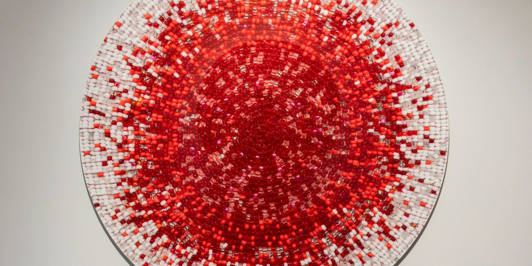Nadia Myre , Meditations on Red # 2, 2013