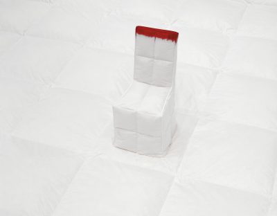 Rebecca Belmore, blood on the snow, 2002