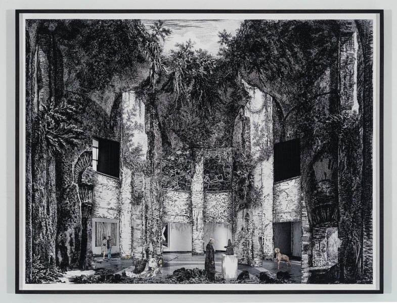 Gisele Amantea, Faux Site, Museum (after Piranesi), 2017