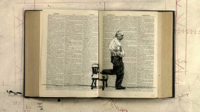 William Kentridge, Second-hand Reading (video still), 2013