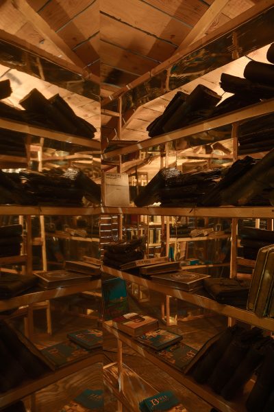 Edgar Arceneaux, Library of Black Lies, 2016