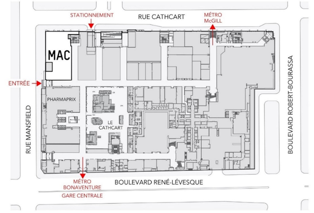 map MAC Montr al