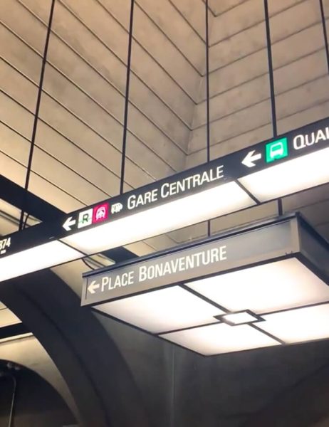 Depuis la station Bonaventure