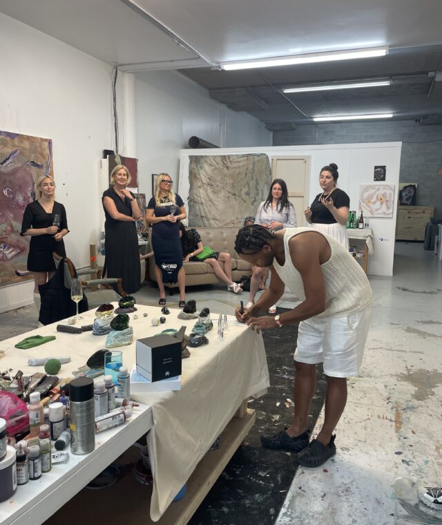 À l'atelier de Manuel Mathieu