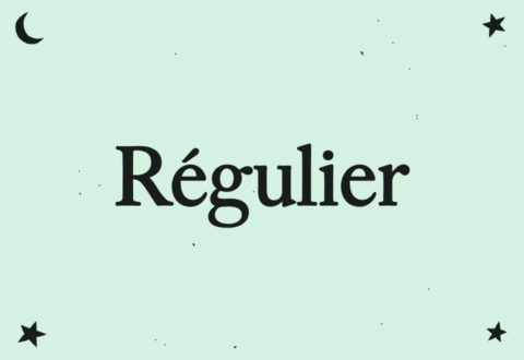 Billet régulier