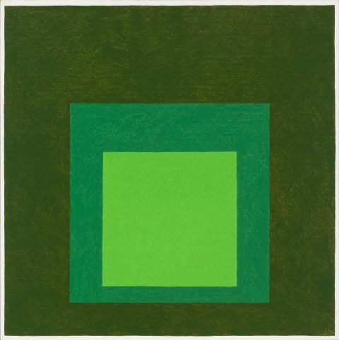 Tuscany, 1964, Josef Albers, Huile sur masonite.