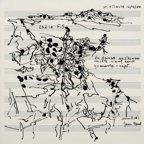 Sans titre (tirée de l’album « Danse dans la neige », 1948-1977), 1977, Silkscreen, 44/50.