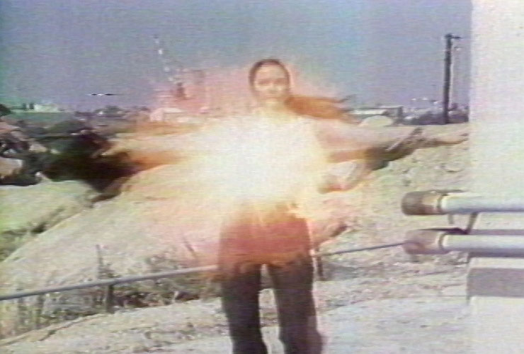still of Technology Transformation: Wonder Woman, 1978, Colour video, sound, 7 min.