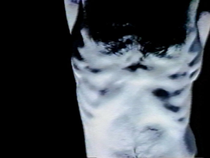 still of Kobold’s Gesänge, 1986, Colour video, sound, 5 min 10 s.