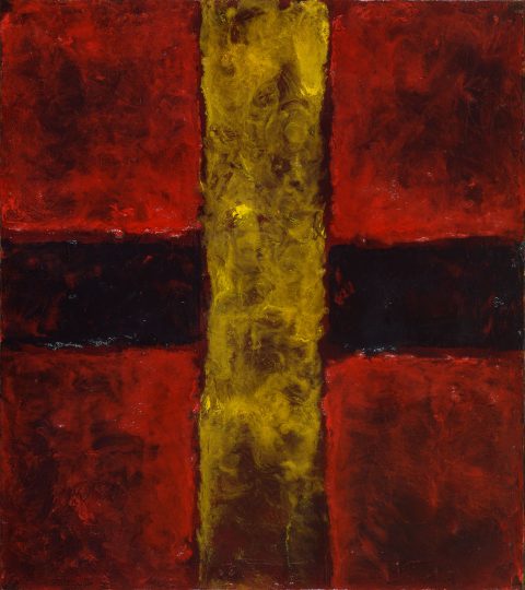 Drapeau inconnu, 1963, Oil on canvas.