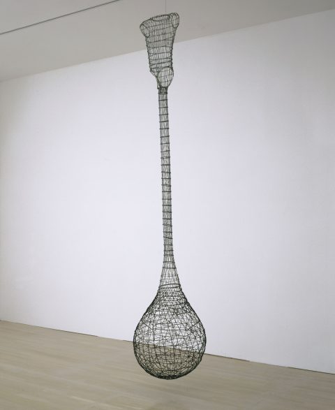 Rose, 1991, François Morelli, Tiges de métal.