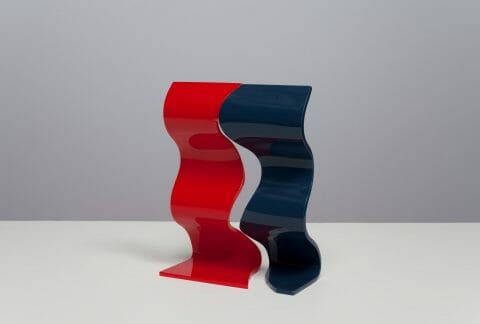 Sans titre, 1968, Françoise Sullivan, Plexiglas.